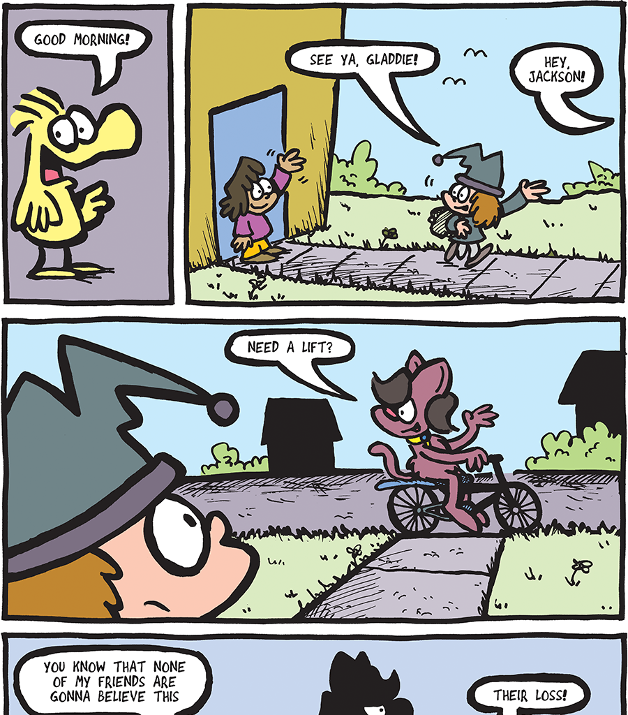 The Fuzzy Princess - Episode 540, Page 1: 2020-02-28-Ride Home